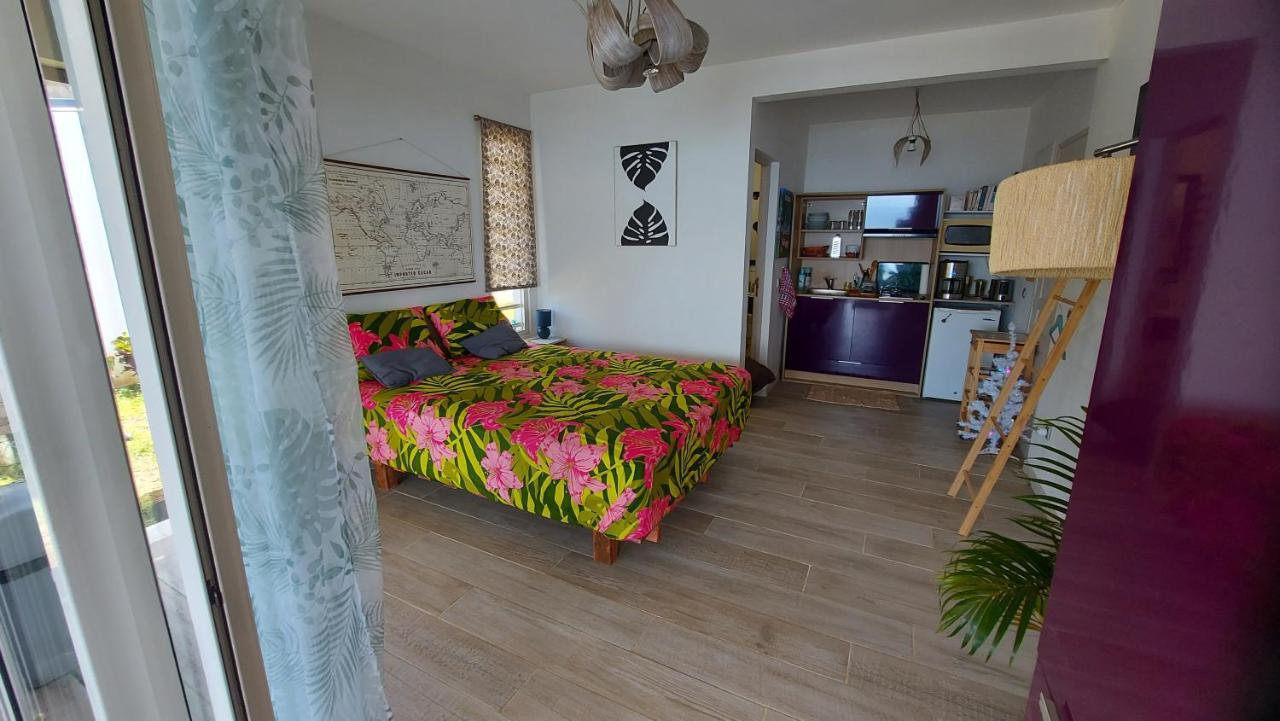 Studio Vaimiti Pour 2 Personnes Vue Mer Et Moorea Faaa Kültér fotó