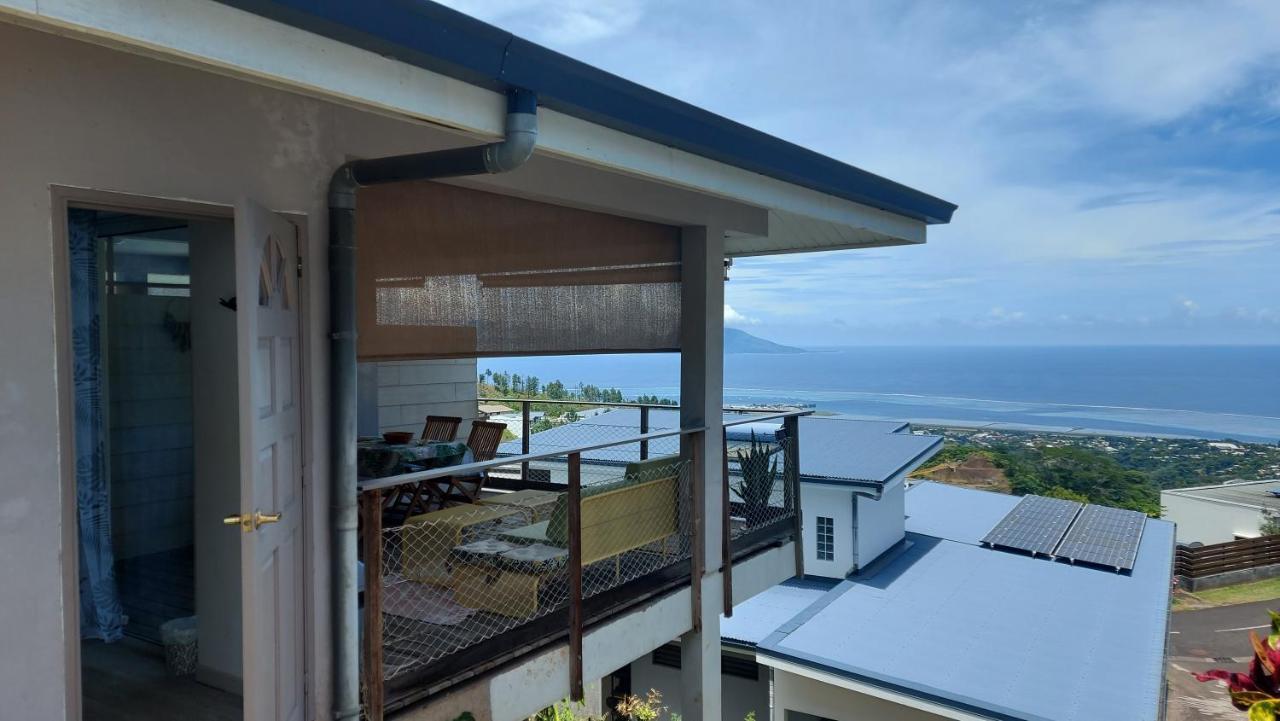 Studio Vaimiti Pour 2 Personnes Vue Mer Et Moorea Faaa Kültér fotó