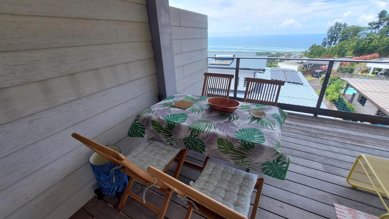 Studio Vaimiti Pour 2 Personnes Vue Mer Et Moorea Faaa Kültér fotó